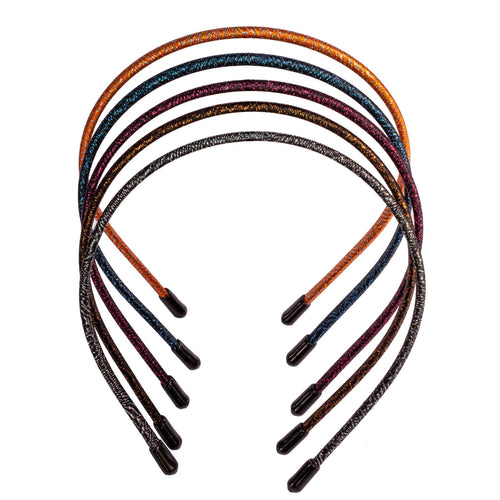 Skinny Multicolor Headbands - Assorted Colors for All Hair Types - Instant Style