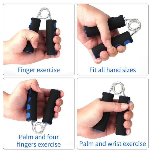 2 Pcs Soft Foam Hand Exerciser,Strengthen Hand Grip Exerciser for Quickly Increa