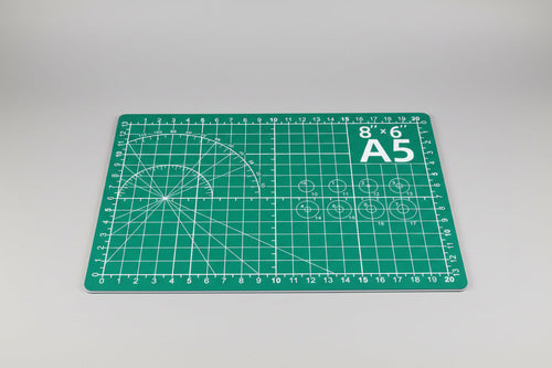 Self-Healing Cutting Mat 8" x 6" – Double-Sided 5-Layer Craft Mat for Sewing, Qu