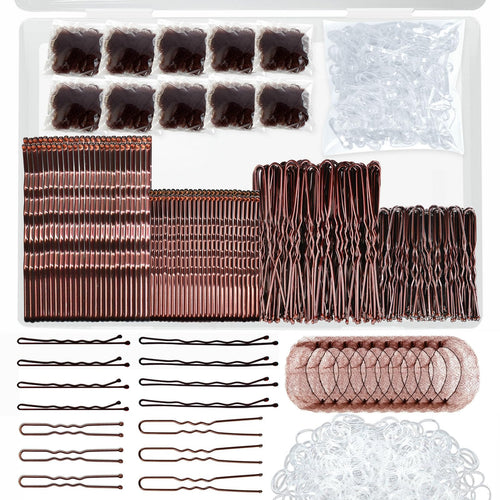 Bobby Pins Hair Pins Kit With Hair Net, Yingfeng Includes 100 Bobby Pins For Wom