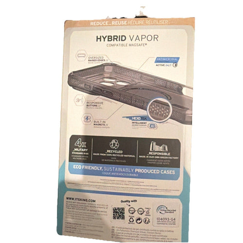 ITSKINS Hybrid Vapor Case for iPhone 17 Pro, MagSafe Compatible (New)