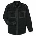 I.n.c. Mens Utility Shirt, Size Large