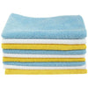 Amazon Basics Microfiber Cleaning Cloths, Non-Abrasive, Reusable and W - 36 Pack