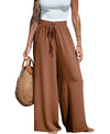 Cupshe Womens Summer Lovin Drawstring Wide-Leg Pants