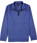 Tasso Elba Mens Piped 1/4 Zip Pullover Sweater