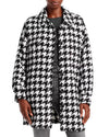 BAGATELLE.NYC Houndstooth Shirt Jacket