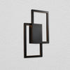 VONN Lighting Radium 11.75 in. Black Integrated LED Sconce
