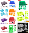 N64 Replacement Translucent Shell Case Housing Nintendo 64