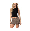 Edikted Basel Button up Tank Top, Large