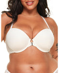 Adore Me Womens Alara Contour Demi Bra - White, 38DD