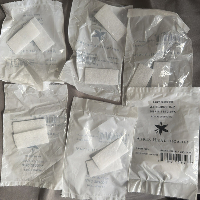 Apria ResMed AHC-393-2 Felt Filters, 6 Packs (12 Total)