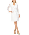 Vince Camuto Womens Signature Stretch Lace Tuxedo Dress - Ivy, Size 14