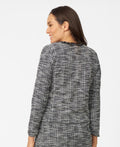 Cable and Gauge Womens Chain Detail Boucle Lady Jacket, XL