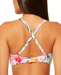 Bleu Rod Beattie Beachy Keen Shirred Bandeau Underwire Bra Bikini Top, 38D
