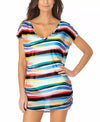 Anne Cole Multi Mesh Tunic Cover-Up, Size XS