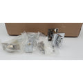 Emtek Privacy Set with 1.5 x 5 Stretto Rosette, Dumont Levers, and Thumbturn