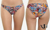 ONeill Printed Side-Tab Cheeky Bikini Bottoms