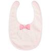 First Impressions Baby Bowtie Bib - Faded Pink, One Size