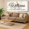 Personalized Family Sign XI