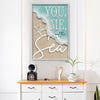 You Me and the Sea Coastal Sign VI