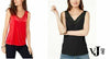 International Concepts Petite Velvet Illusion V-Neck Tank Top,Various Sizes