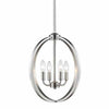 Golden Lighting 3167–4P Pw Colson – 4 Light Chandelier in Durable Style – 18.75