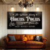 Personalized Hocus Pocus Broom Co. Wall Sign