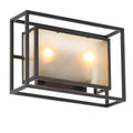 World Imports 4182-55 Hilden Collection 2-Light Wall Sconce, Aged Bronze