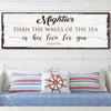 Mightier Than the Waves of the Sea Psalm 93:4 Faith Sign