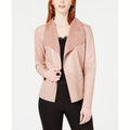 Bar Iii Moleskin Drape-Front Jacket, Size Medium