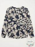 Matty M. Floral Blouse, Size Small