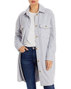 Blanknyc Shacket Long Sleeves Shirt Jacket, Size Medium