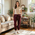 Pj Salvage Velour Vanity Pajama Pants, Size XL