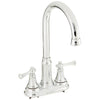 American Standard 4285.420.002 Portsmouth Two Handle, High Arc Bar Faucet
