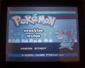 Pokemon NeonBlue GBA ROM Hack Video Game Custom Gameboy Advance