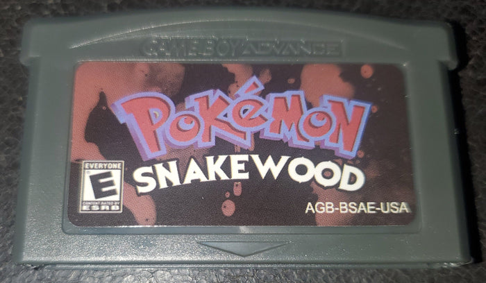 Pokemon Snakewood GBA ROM Hack Video Game Custom Gameboy Advance