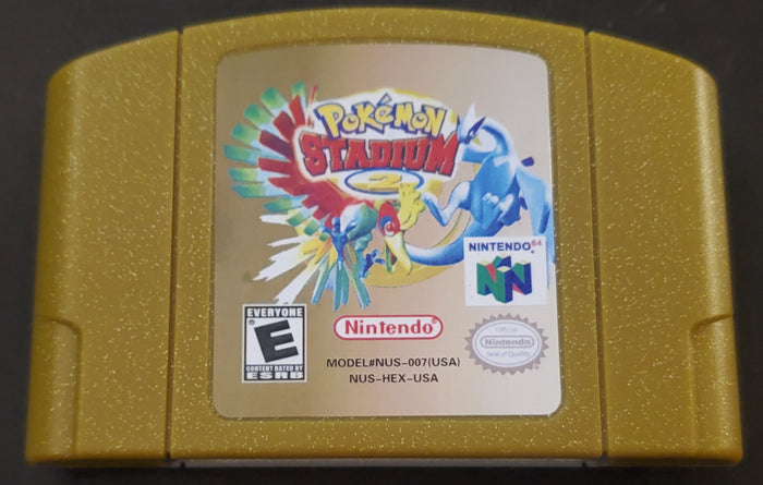 Pokemon Stadium 2 N64 Nintendo 64 Video Game Cartridge 2001