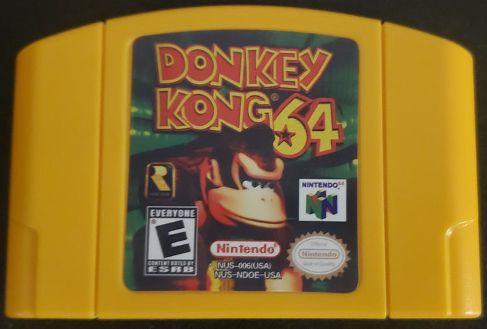Donkey Kong 64 N64 Nintendo 64 Video Game Cartridge 1999