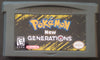 Pokemon New Generations GBA Pokemon ROM Hack Video Game Boy Advance