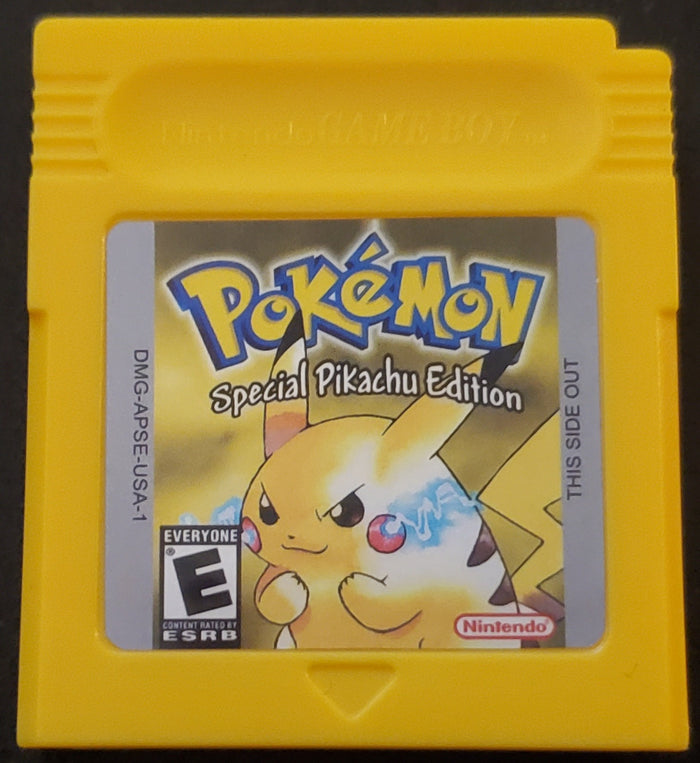 Pokemon Yellow GB Video Game Cartidge Game Boy 1999