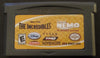 The Incredibles and Finding Nemo GBA Video Game Boy Advance 2007