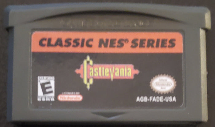 Castlevania Classc NES Series GBA Video Game Boy Advance 2004 Nintendo