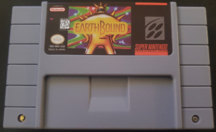 Earthbound SNES Video Game Cartridge Super Nintendo 1995