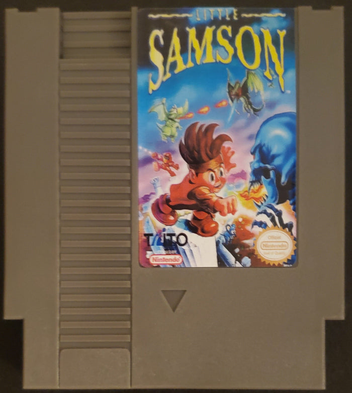 Little Samson NES Video Game Nintendo Entertainment System 1992