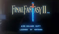 Final Fantasy 2 SNES Video Game Cartridge Super Nintendo 1991