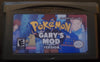 Pokemon Gary's Mod GBA ROM Hack Video Game Boy Advance