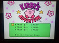 Kirby's Adventure NES Video Game Nintendo Entertainment System 1993