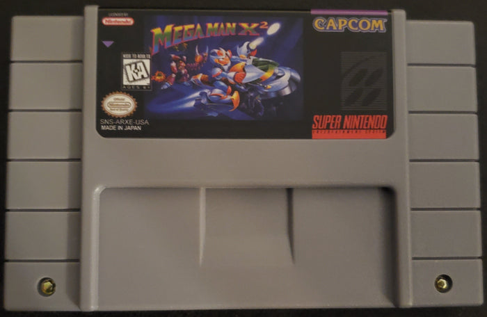 Mega Man X2 SNES Video Game Cartridge Super Nintendo 1994