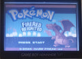 Pokemon FireRed ReIgnited GBA Pokemon ROM Hack Video Game Boy Advance