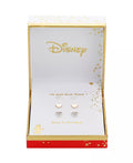 DISNEY Cubic Zirconia Minnie Mouse Earring Flash Plated Set 3 Piece